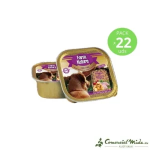 FARM NATURE Conejo con Patata, Manzana y Tomillo Perro