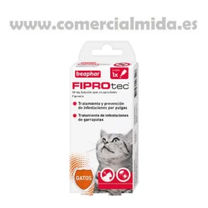 FIPROTEC Gato, pipetas antiparasitarias con Fipronilo para Gatos