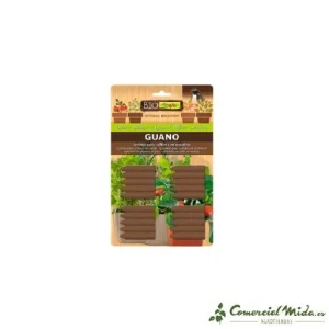 Abono Orgánico FLOWER Clavos de Guano 20 Uds