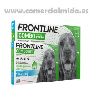 FRONTLINE COMBO, Pipetas Antiparasitarias Para Perros Medianos (10 a 20 kg)
