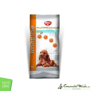 Pienso IMAGINE MEDIUM PUPPY & JUNIOR POLLO y ARROZ Cachorros Medianos