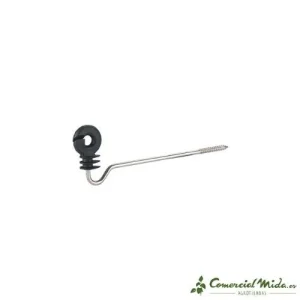 Aislador para Hilo 22 cm para Poste de Madera