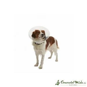 Collar Isabelino Transparente KRUUSE Buster Clic para Perros