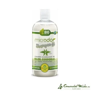 MICRODOR CHAMPU 500ml Eliminador Olor Corporal de Mascotas
