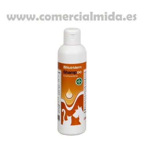 König Nutriderm Champú Clorhexidina para Perros y Gatos 200ml
