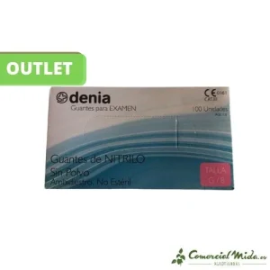 [OUTLET] Guantes Examen Nitrilo Sin Polvo Talla G