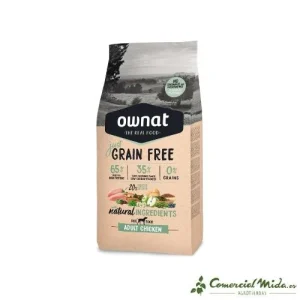 Pienso OWNAT Grain Free Adult Chicken para Perros Adultos