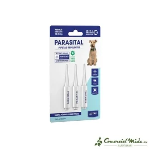 Pipeta PARASITAL Perros Medianos (10 - 25 Kg) (Blíster 3 x 3 ml)