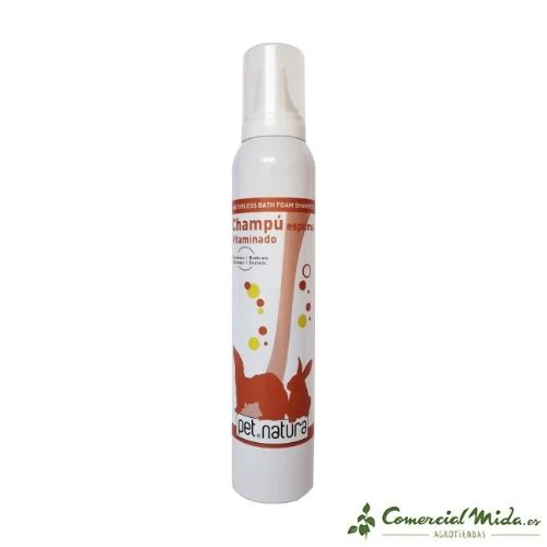Champú en Espuma PETNATURA para Hurones y Roedores 210ml - Imagen 2