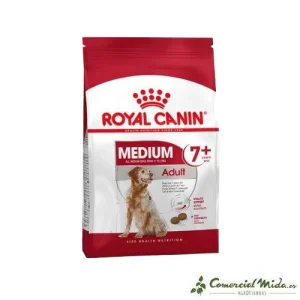 Pienso ROYAL CANIN MEDIUM ADULT 7+ para perros de raza mediana (A partir 7 años)