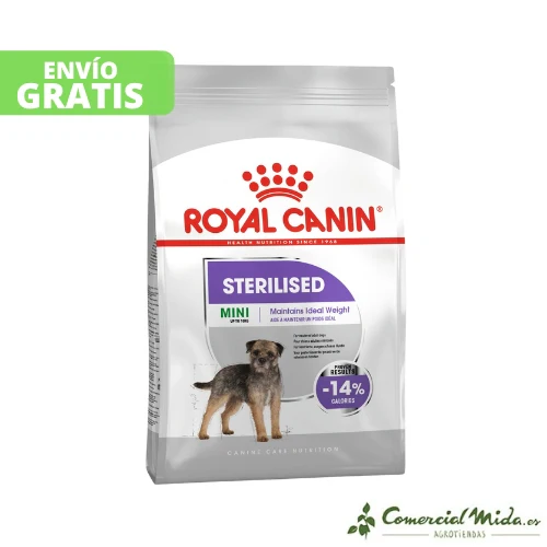 Pienso ROYAL CANIN Mini Sterilised para Perros Pequeños Esterilizados - Imagen 3