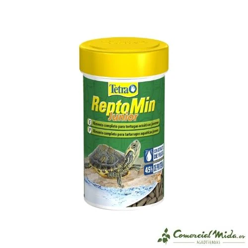 Comida TETRA REPTOMIN JUNIOR Tortugas Acuáticas Jóvenes 100ml - Imagen 2
