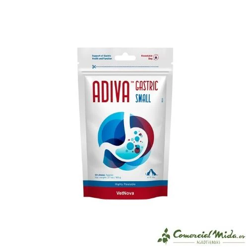 VETNOVA Adiva Gastric Protector 30 Chews - Imagen 2