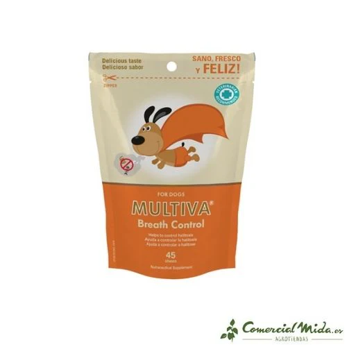 Suplemento VETNOVA Multiva Breath Control 45 Chews para Perros - Imagen 2
