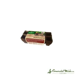 5 Bandejas VILMORIN de 10 Macetas Cuadradas de Coco