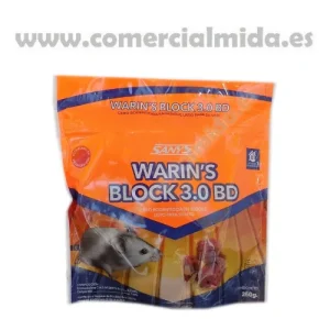 Warin's BLOCK 3.0 BD, veneno para ratas en bloques