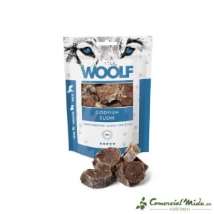 Snack WOOLF Sushi de Bacalao 5 x 100 gr